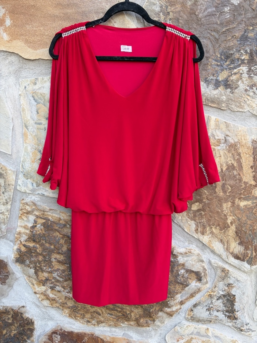 Vintage 80s Cache Stretchy Mini Dress Retro HOCO Formal Event Sexy Throwback